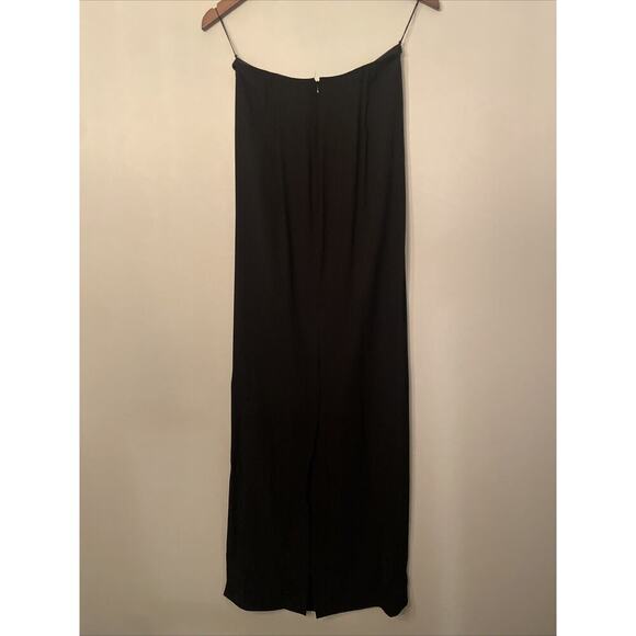 Ralph Lauren Collection Purple Label Black Maxi Skirt Satin Crepe Pencil 4 $1690 - Picture 8 of 15